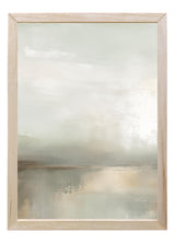 Wood Framed Print - Abstract Grays - Handmade in USA, gallery wall art, framed decor