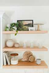 Wood Framed Print - Waterside Brush - Handmade in USA, gallery wall art, framed decor