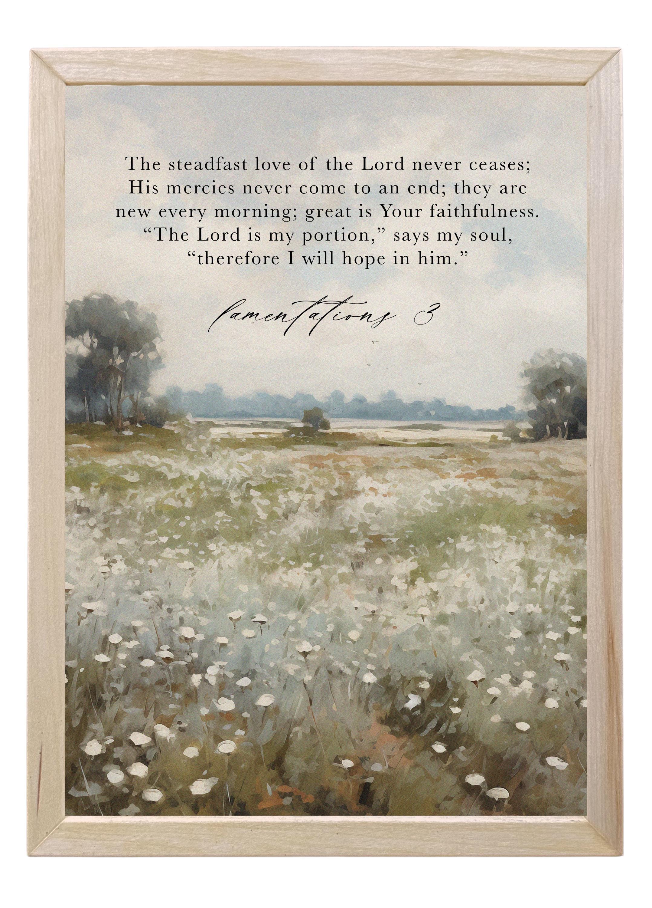 Wooden Frames - Lamentations 3