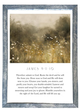 Wood Framed Print - James 4 - Handmade in USA, gallery wall art, framed decor
