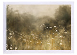 Wood Framed Print - Dainty Wildflowers - Handmade in USA, gallery wall art, framed decor