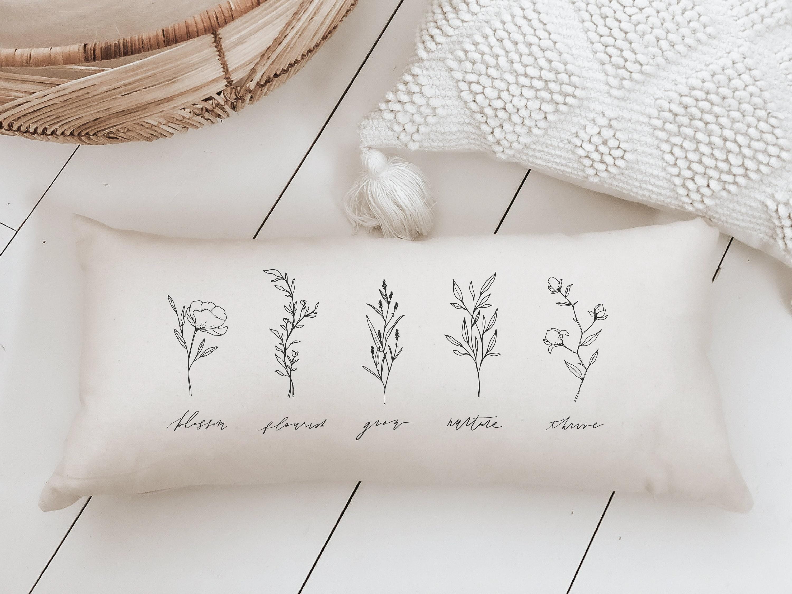 Lumbar Pillows - Wildflowers