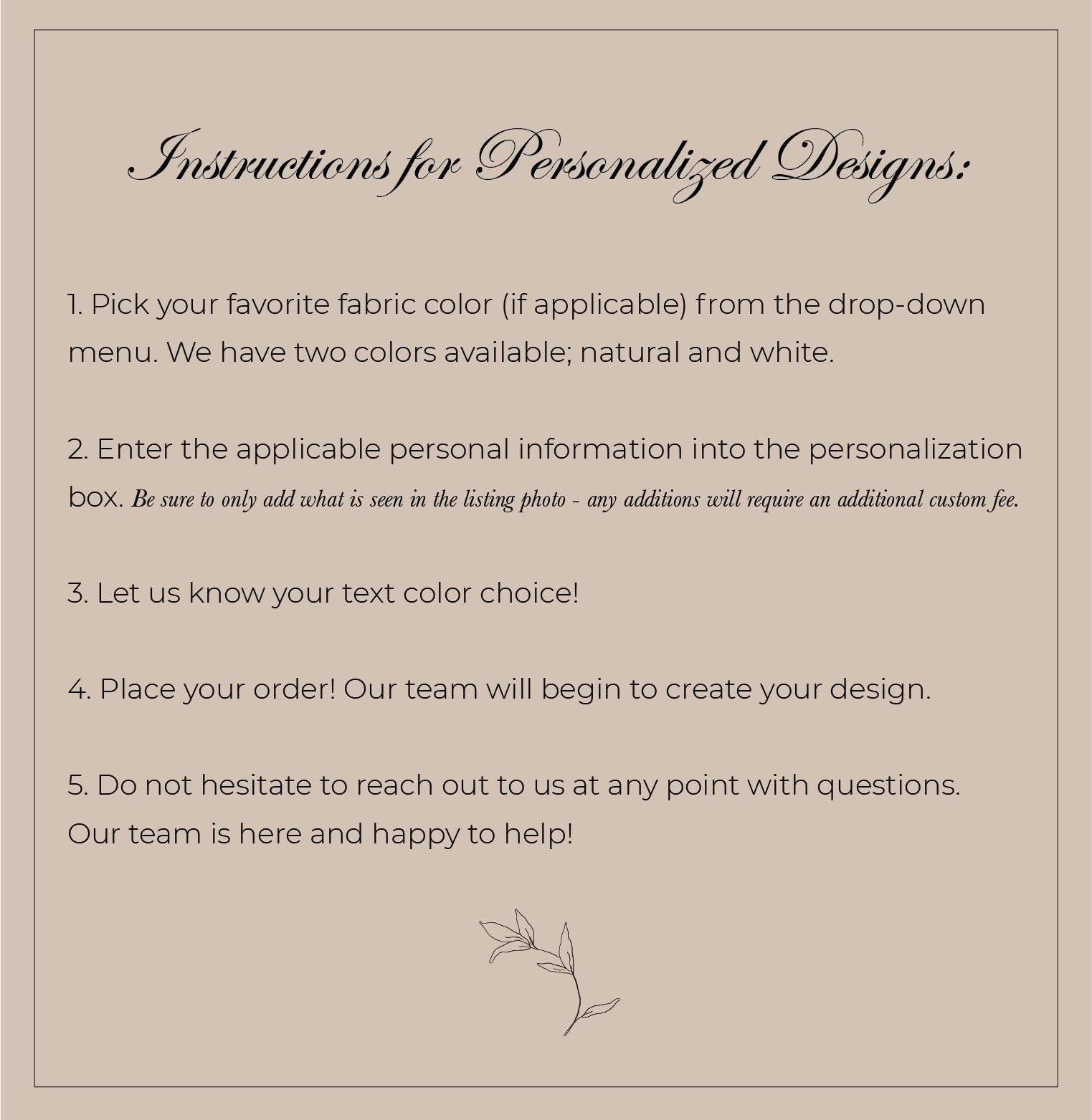 Personalized Throw Blankets - Personalized Calligraphy