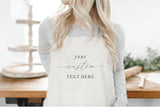 Women's Apron - Custom Design - Your Text Here!