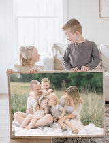 Custom Framed Photo Sign - Your Picture! Framed Photo Sign, Mothers Day Gift, Custom Grandparents Gift, Custom wall decor, personalized gift