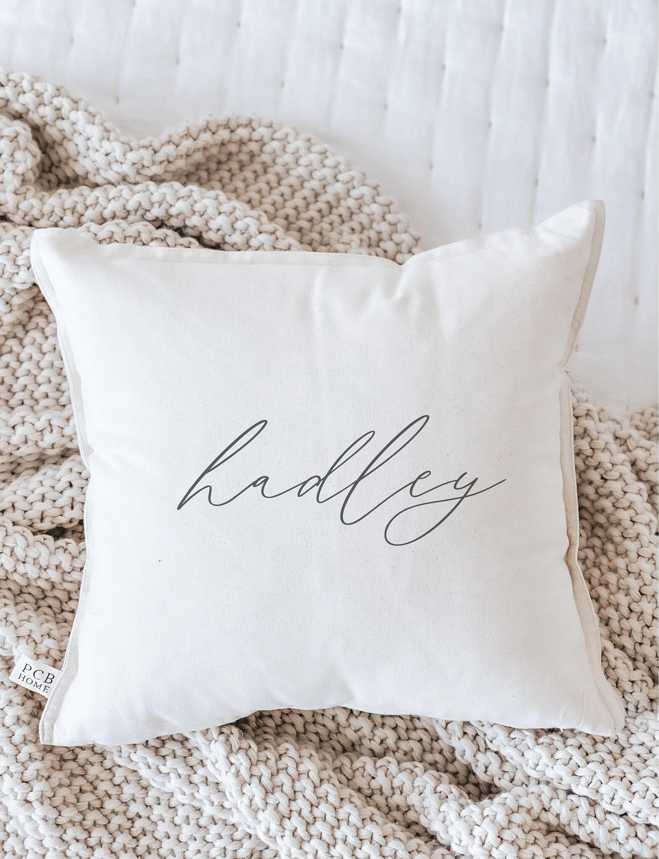 Personalized Throw Pillows - Personalized Calligraphy Name