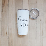 Boss Lady Travel Mug: 20oz Insulated Tumbler