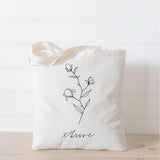 Thrive Wildflower Tote Bag: Organic Cotton, Eco-Friendly