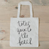 Totes Goin' To The Beach, present, housewarming gift, wedding favor, bridesmaid gift, women's gift, beach bag, beach tote