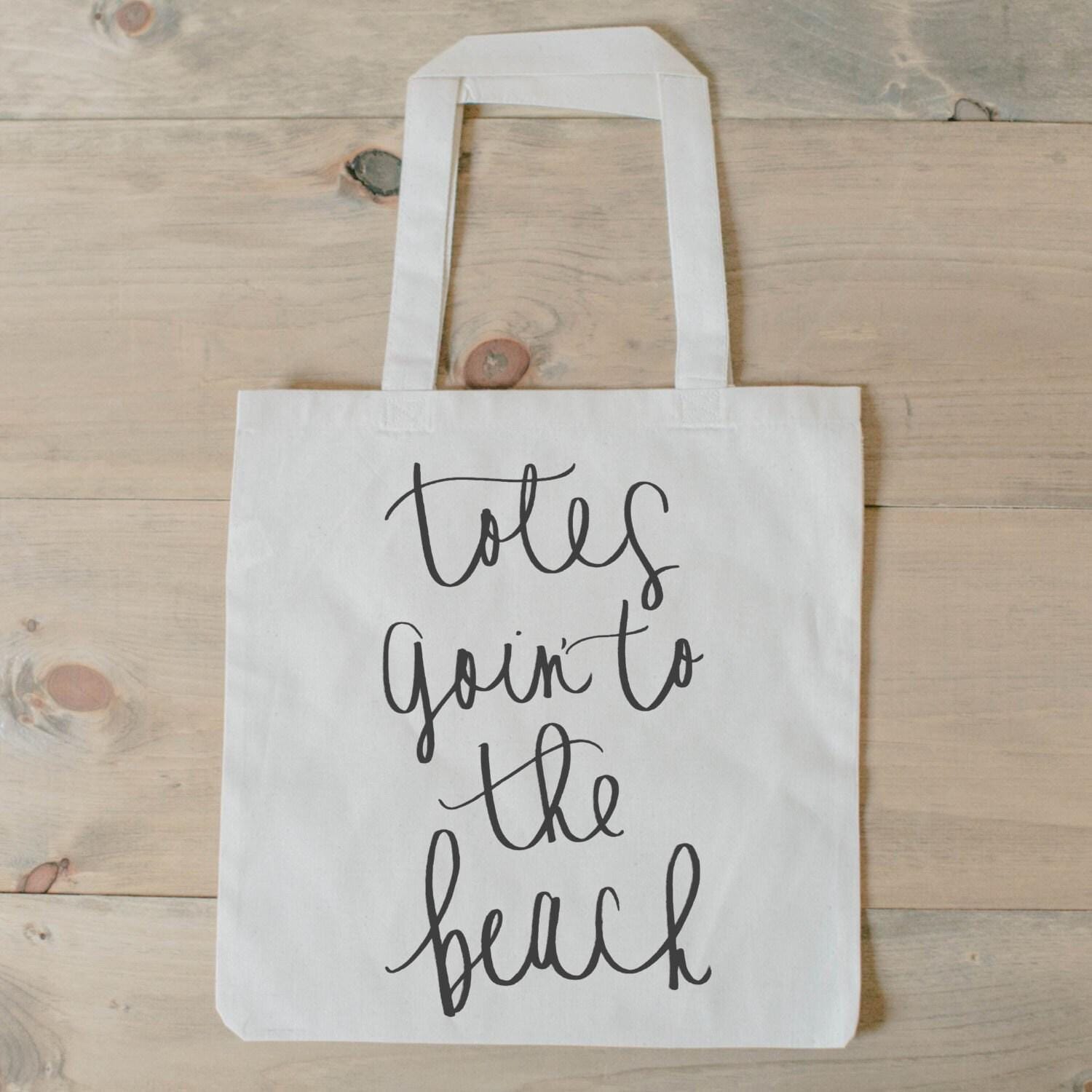 Tote Bags - Goin' To The Beach