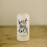 Bulk Listing- 8" Candles, wedding favor, welcome gift, office gift, special event, workshop gift, client gift, wedding decor