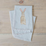 Napkin - Bunny Watercolor, home decor, Easter gift, tableware, table, place setting, home decor, dinner party, place setting, table setting