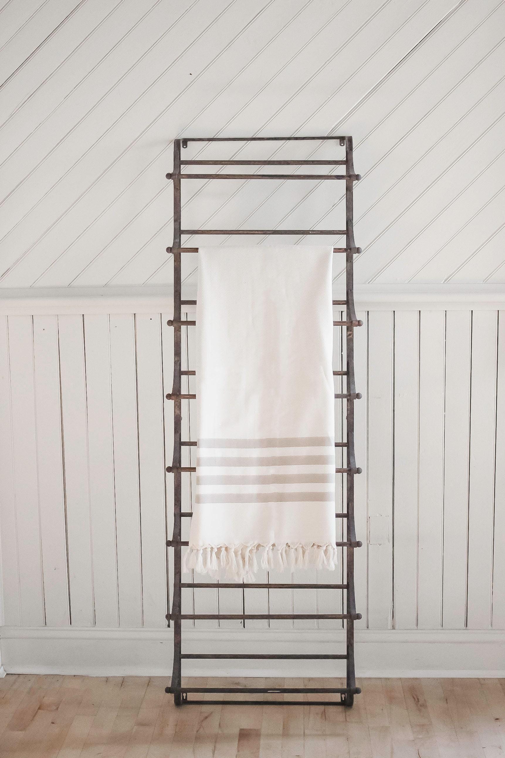 Throw Blanket - Wheel Barrow Watercolor, Lightweight Spring Summer Decor, Made in USA, Living Room, Present, Gift, Spring Decor