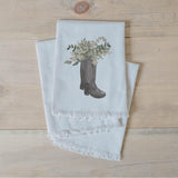 Napkin - Boots Watercolor, home decor, housewarming, tableware, table, place setting, home decor, dinner party, place setting