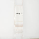 Christmas Throw Blanket - Falala, Christmas decor, Holiday decorations, Seasonal, present, housewarming gift, decorative blanket, cozy