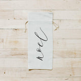 Wine Bag - Noel, hostess gift, wedding gift, Handmade in USA, Winter Decor, Gift, Present for Her, Seasonal Home Decor