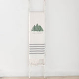 Christmas Throw Blanket - Winter Wonderland Watercolor, Lightweight, Winter Decor, Gift for Her, Seasonal Decor, Christmas, Winter Greenery