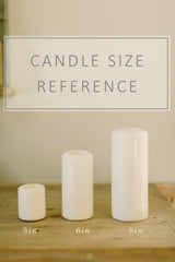 4" Pillar Candle Wedding Favors: Bulk Unscented Candles
