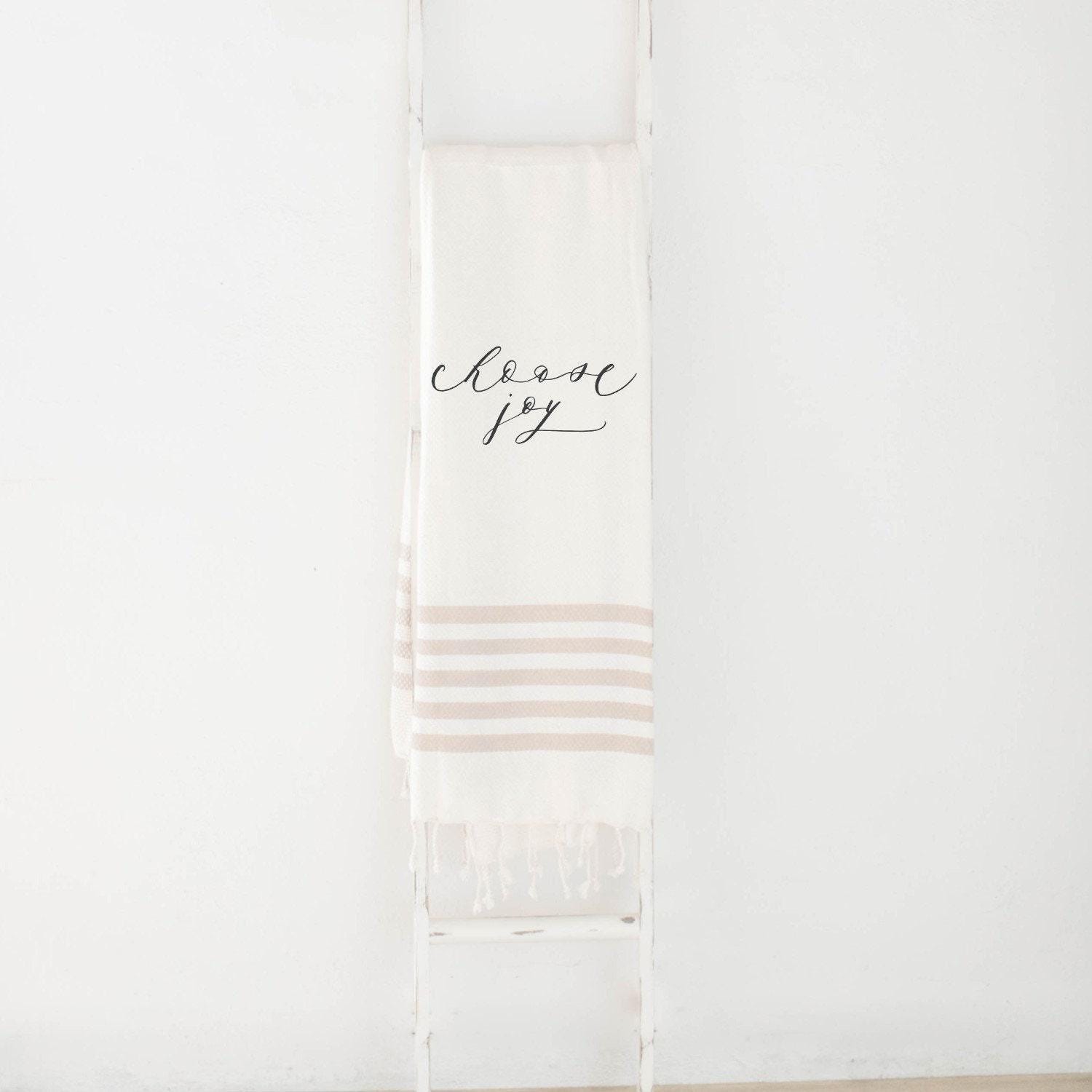 Throw Blankets - Choose Joy