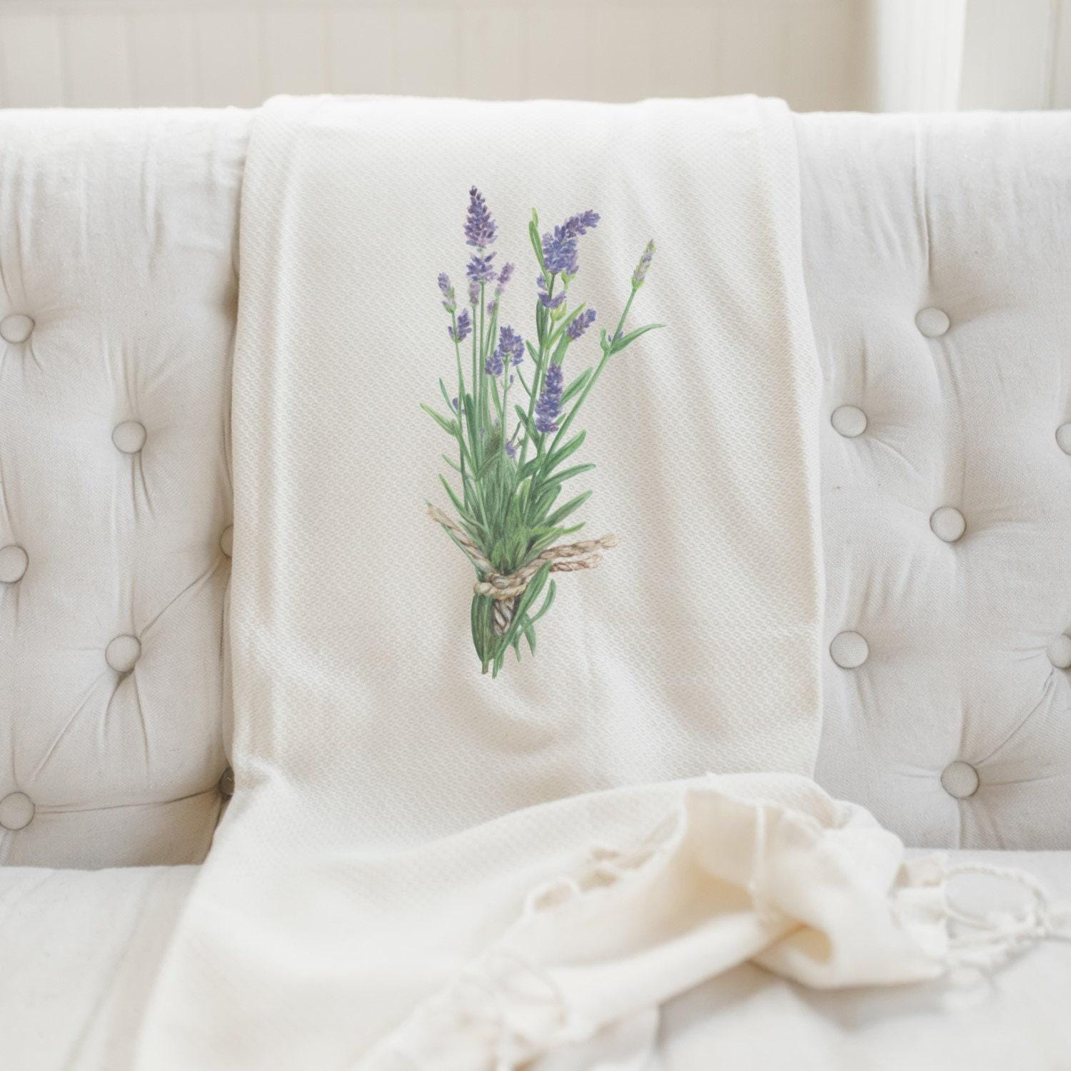 Throw Blankets - Lavender Watercolor