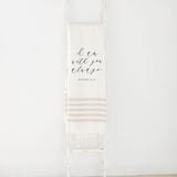 Throw Blanket - I am With You Always, housewarming gift, decorative blanket, cozy, pretty