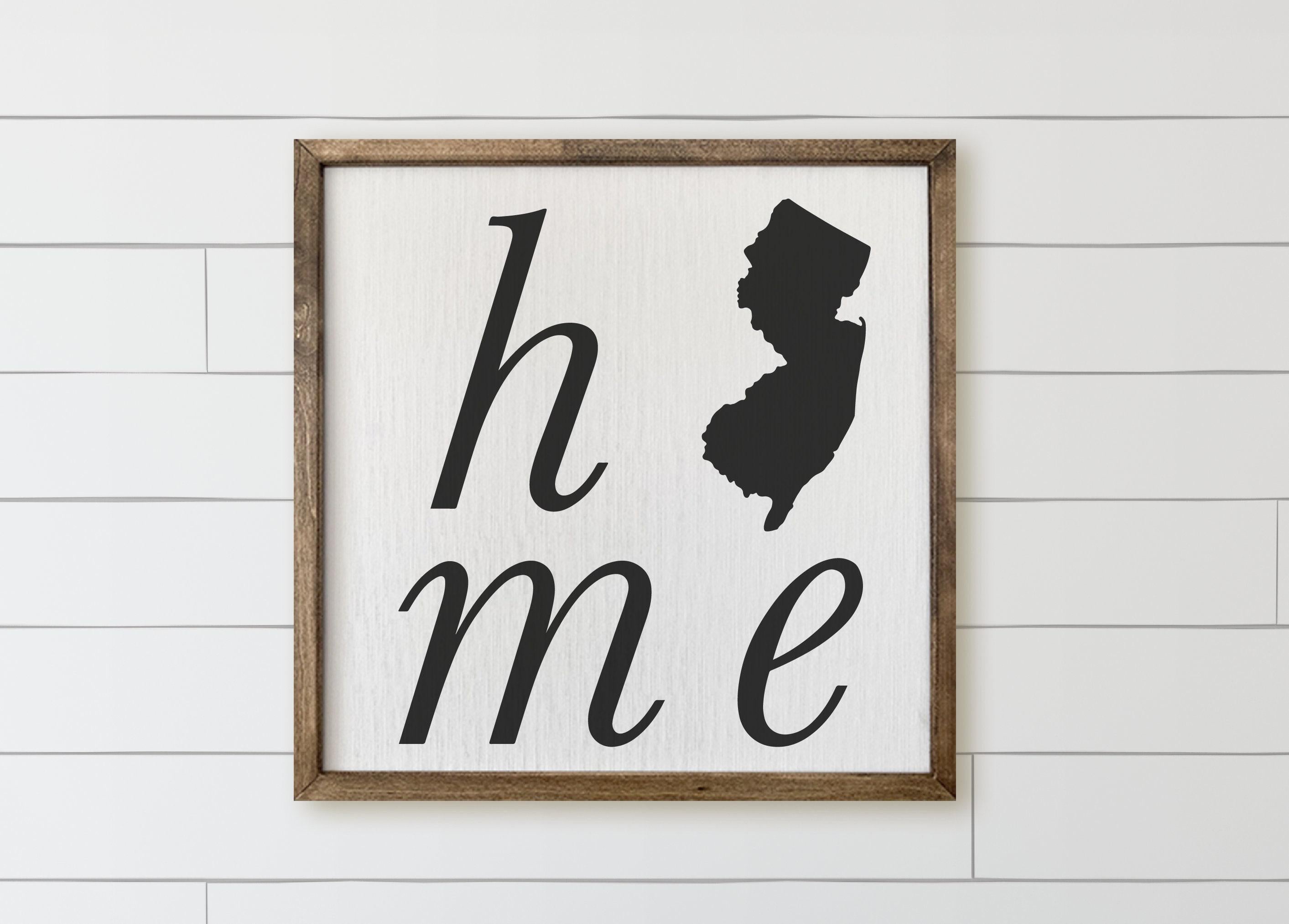 Personalized Wooden Frames - Personalized Home State