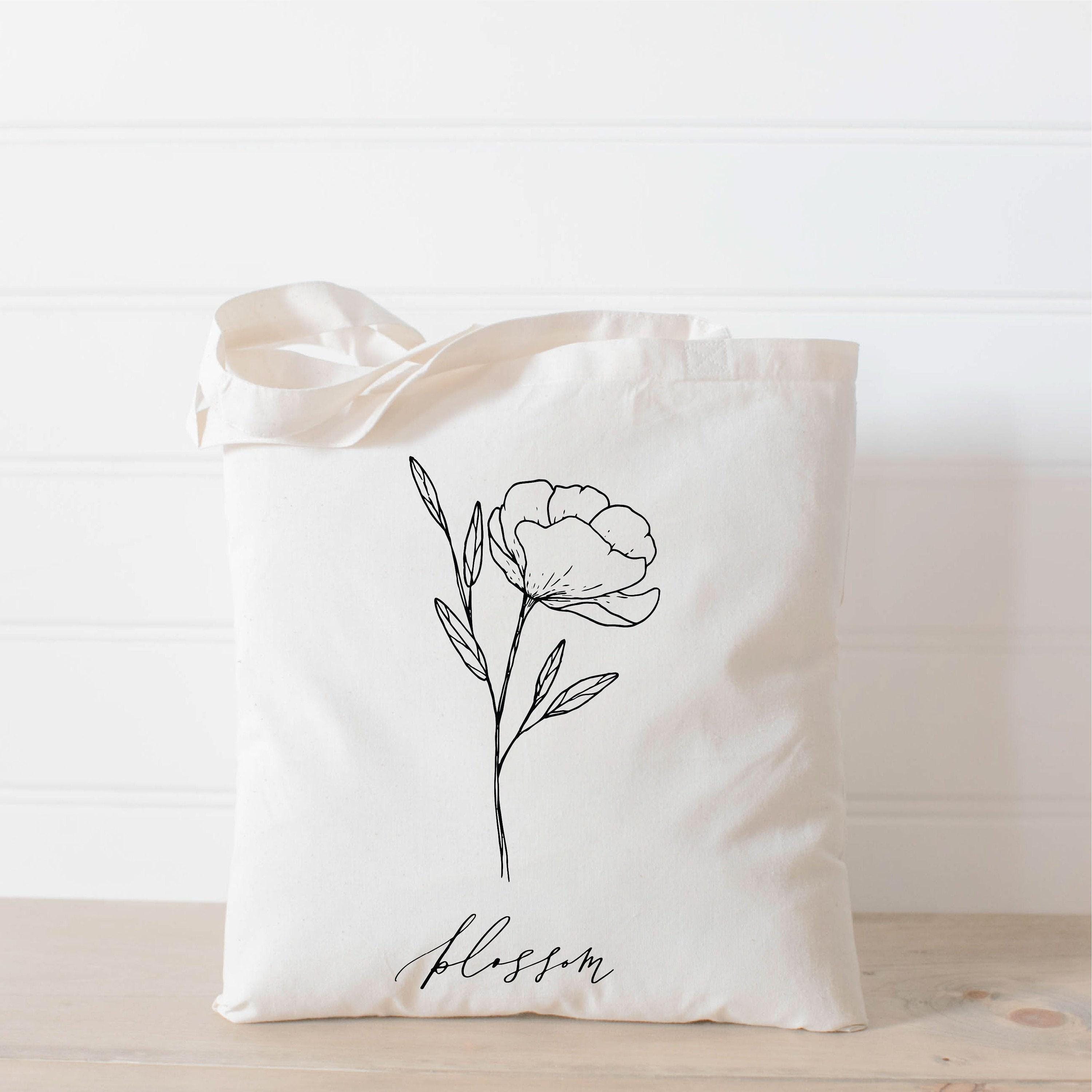 Tote Bags - Blossom Wildflower