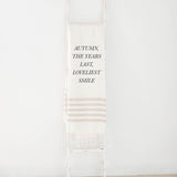 Throw Blanket - Autumn the Years Last Loveliest Smile