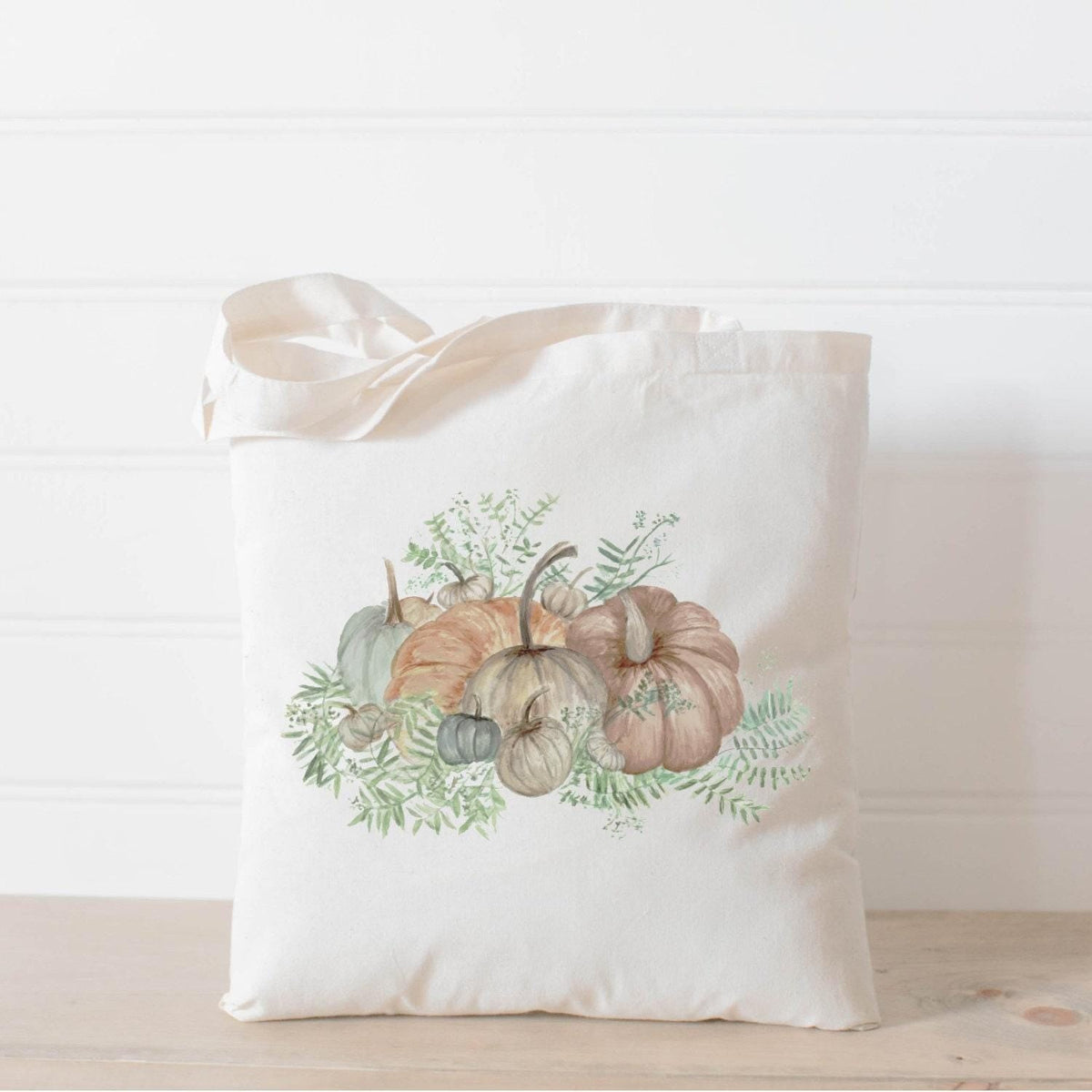Tote Bags - Pumpkin Bunch Watercolor