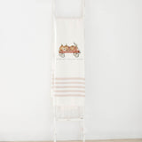 Throw Blanket - Pumpkin Wagon Watercolor, present, housewarming gift, decorative blanket, cozy, pretty, fall decor