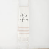 Throw Blanket -  Fall is in the Air - housewarming gift, decorative blanket, cozy, fall decor, autumn designs, soft and comfy