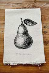 Napkins - Fruits + Veggies Black & White, home decor, housewarming gift, tableware, table, home decor, dinner party,
