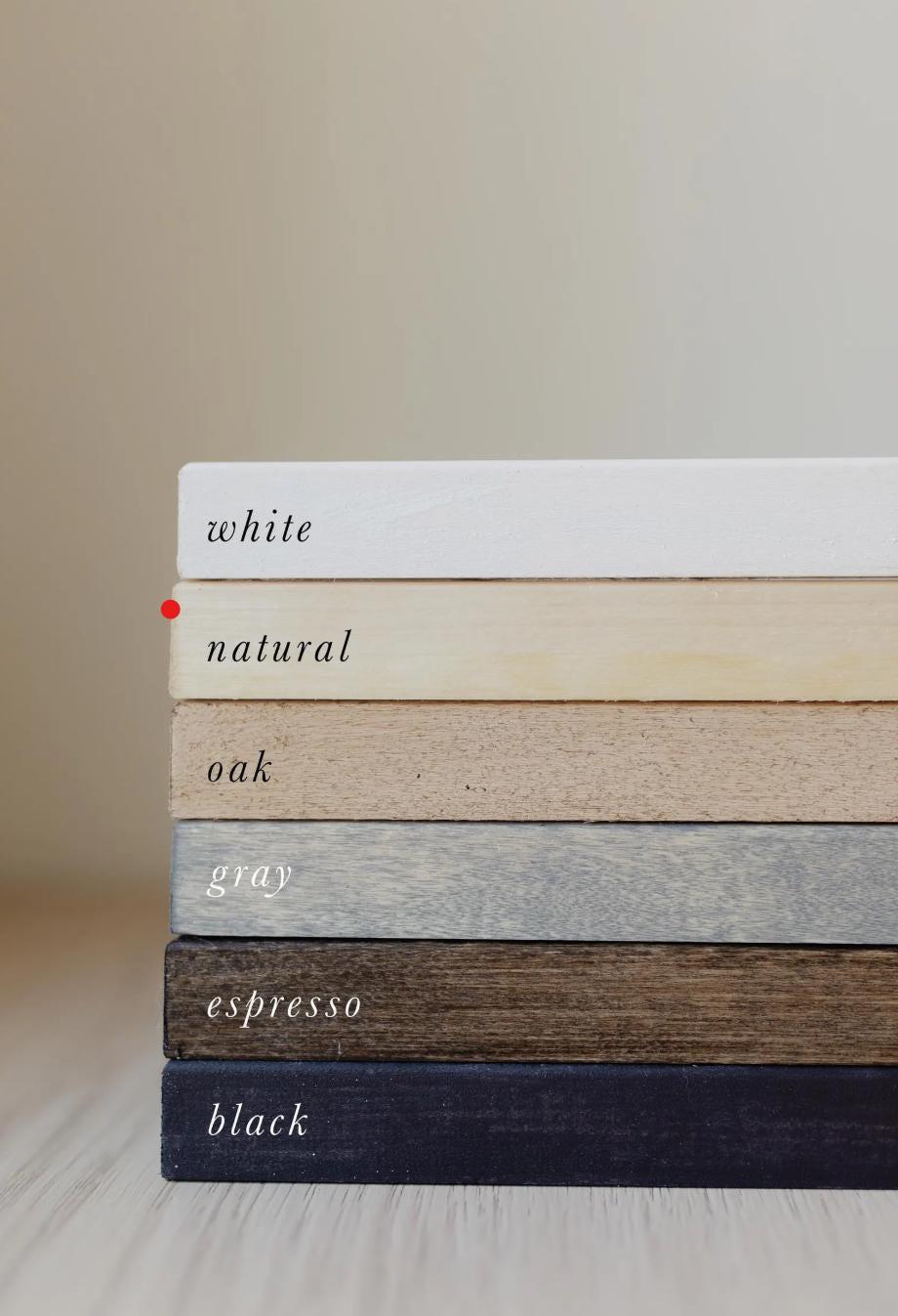 Wooden Frames - Overflowing with Gratitude