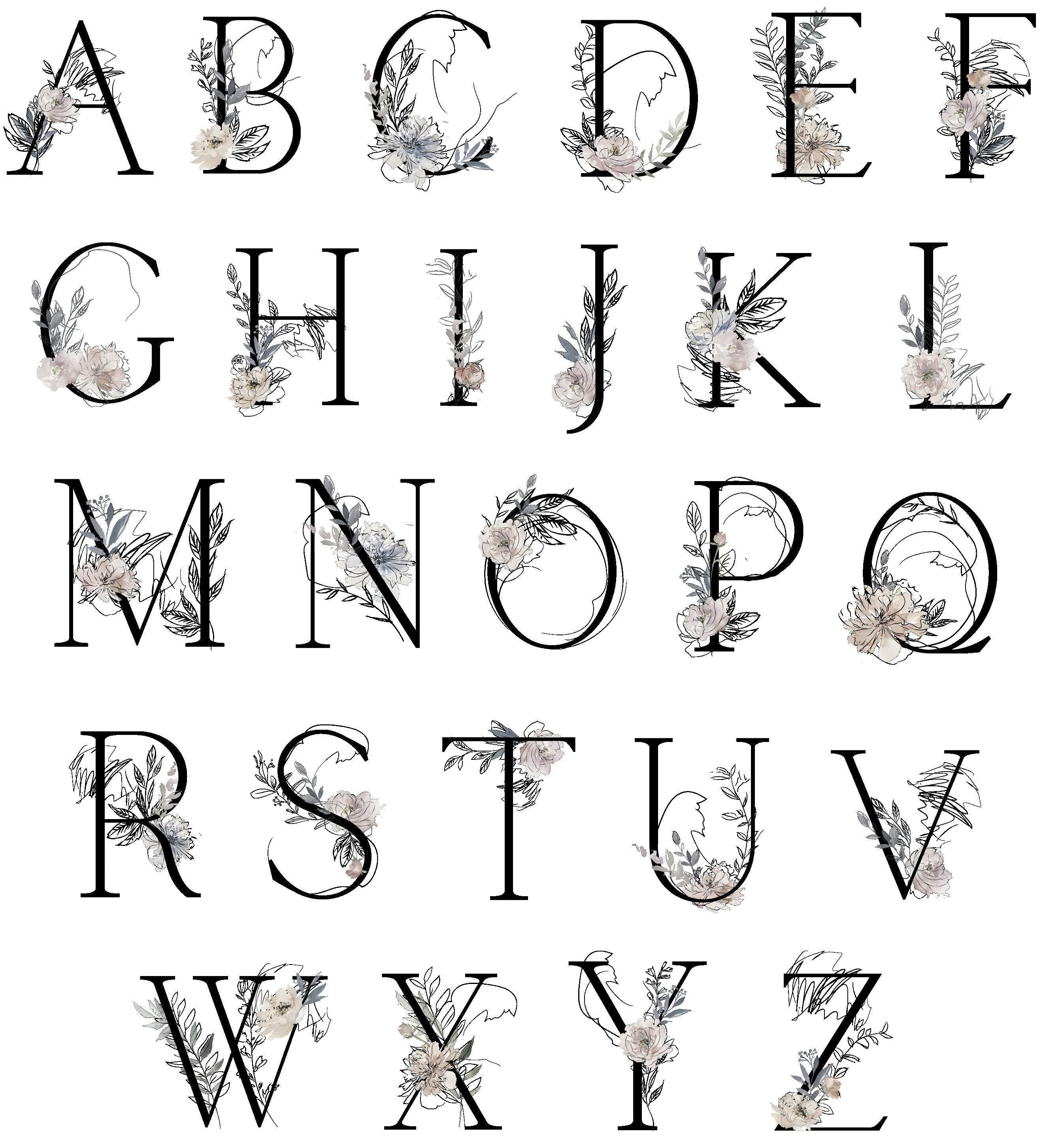 Travel Mug - Personalized Floral Initial - mug, coffee lover, tumbler, drinkware, everyday, travel