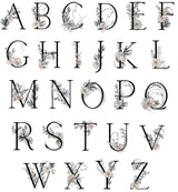 Travel Mug - Personalized Floral Initial - mug, coffee lover, tumbler, drinkware, everyday, travel