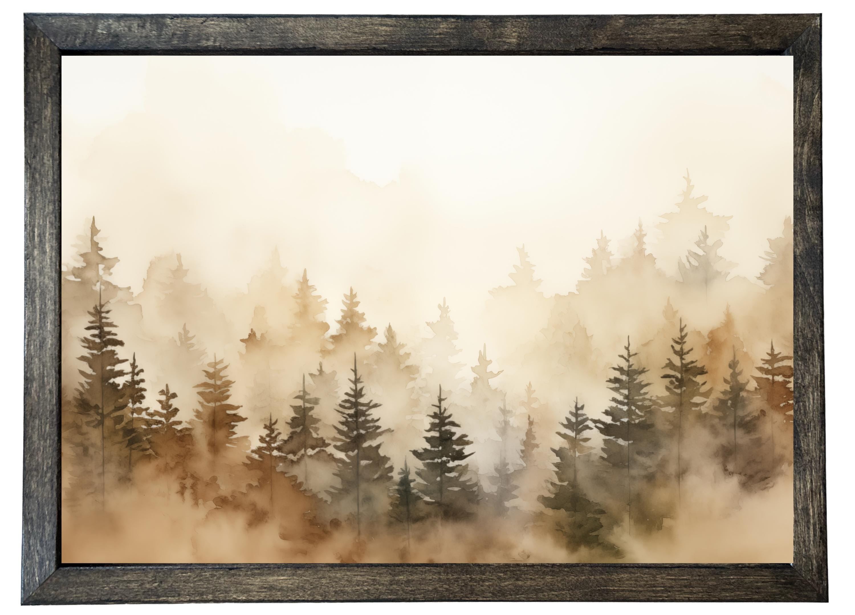 Wooden Frames - Warm Toned Trees