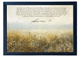 Wood Framed Print - Ephesians 3 - Handmade in USA, gallery wall art, framed decor