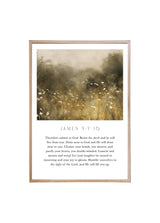 Wood Framed Print - James 4 - Handmade in USA, gallery wall art, framed decor