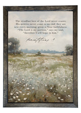 Wood Framed Print - Lamentations 3 - Handmade in USA, gallery wall art, framed decor