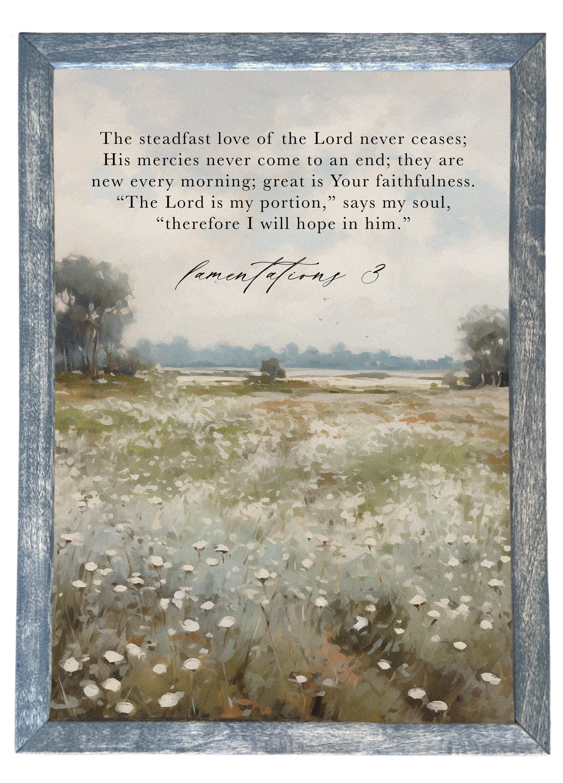 Wooden Frames - Lamentations 3