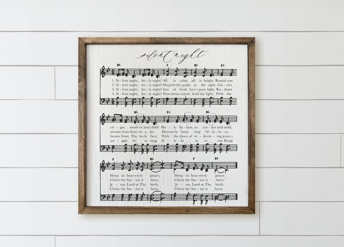 Wooden Frames - Silent Night
