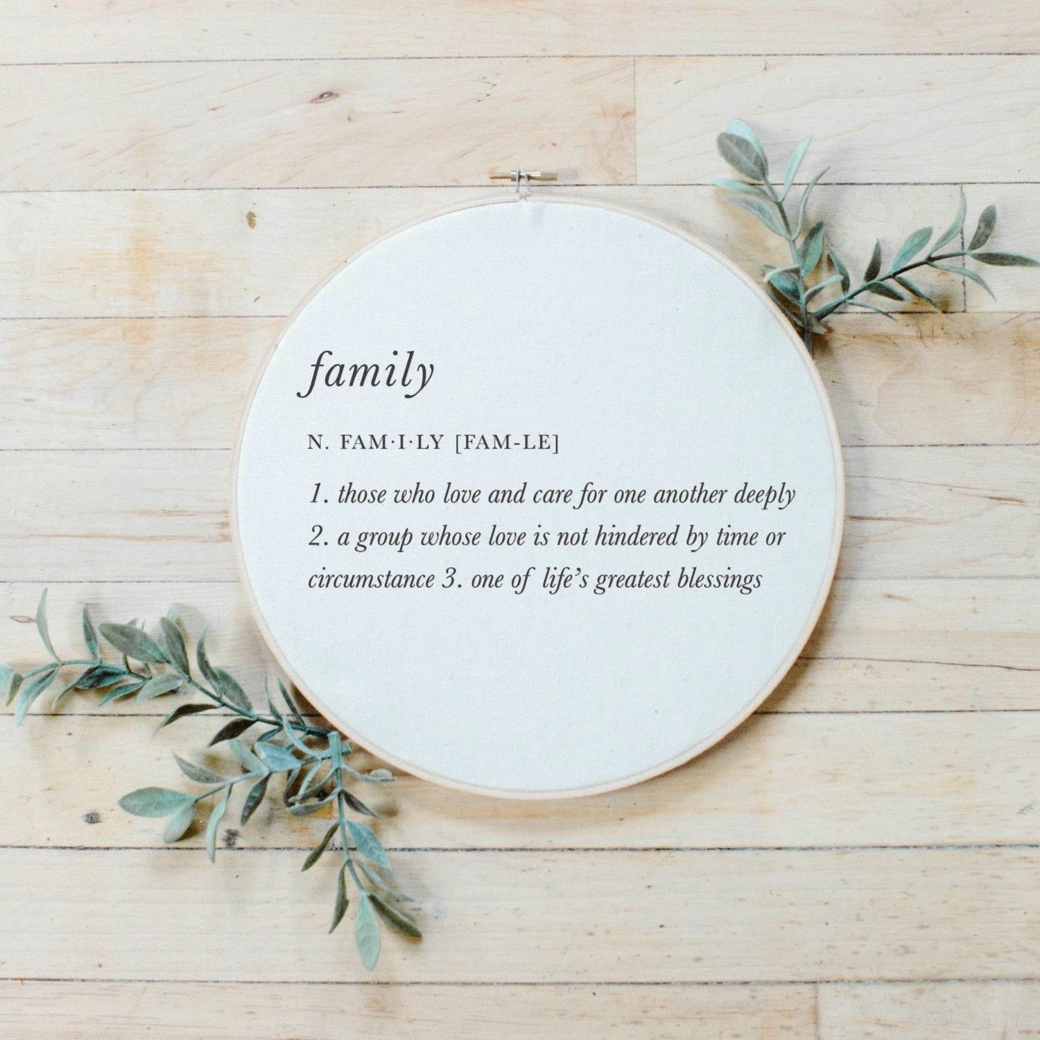Embroidery Hoops - Family Definition