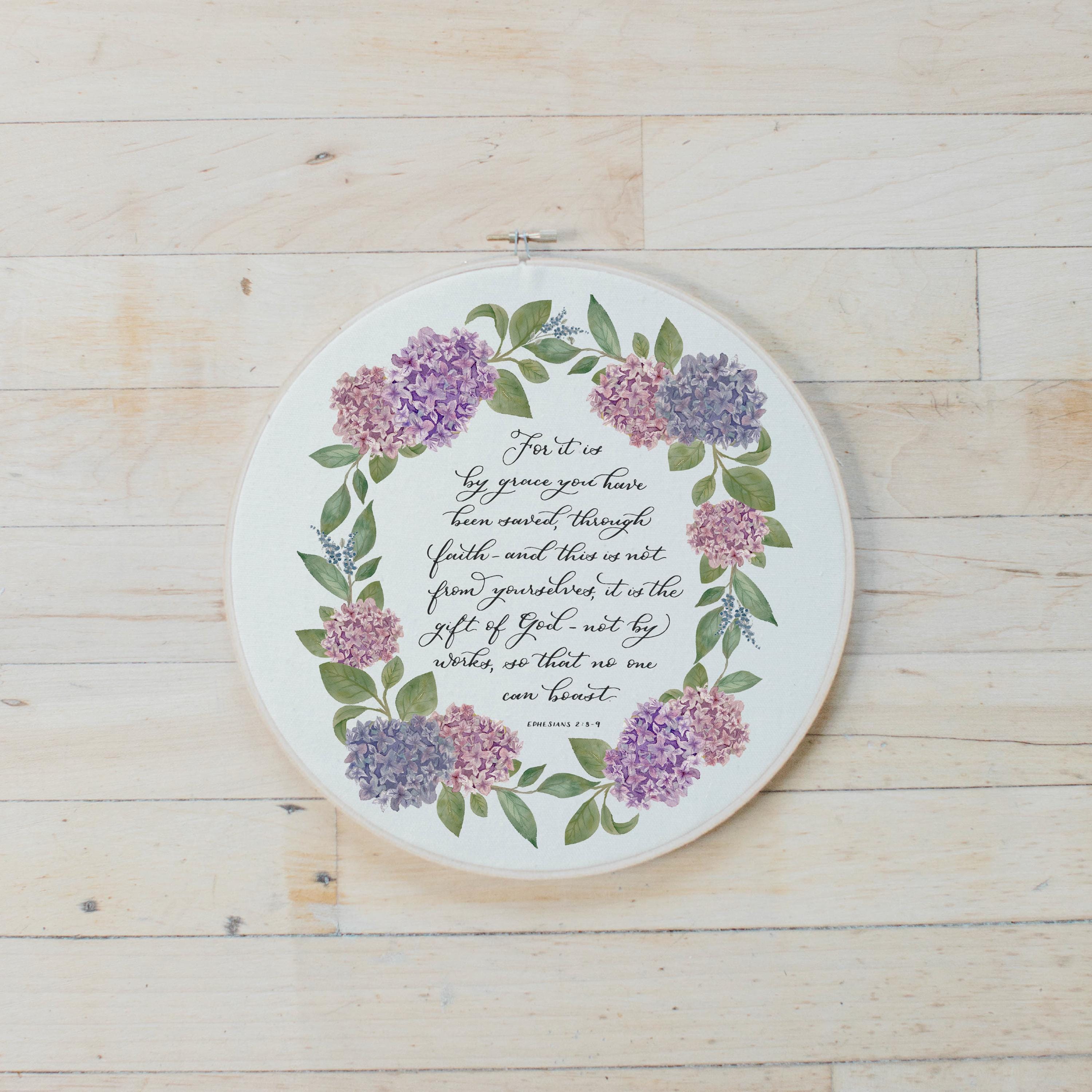Embroidery Hoops - Ephesians 2