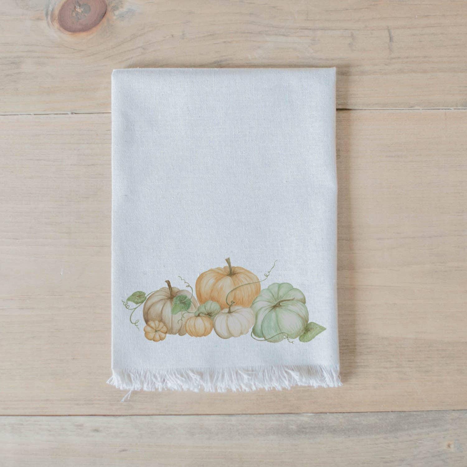 Napkins - Pumpkins Watercolor