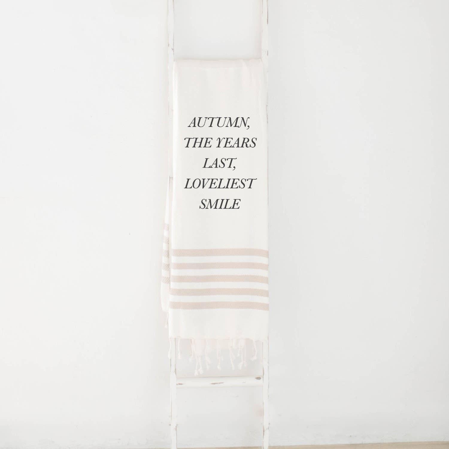 Throw Blankets - Autumn The Last Loveliest