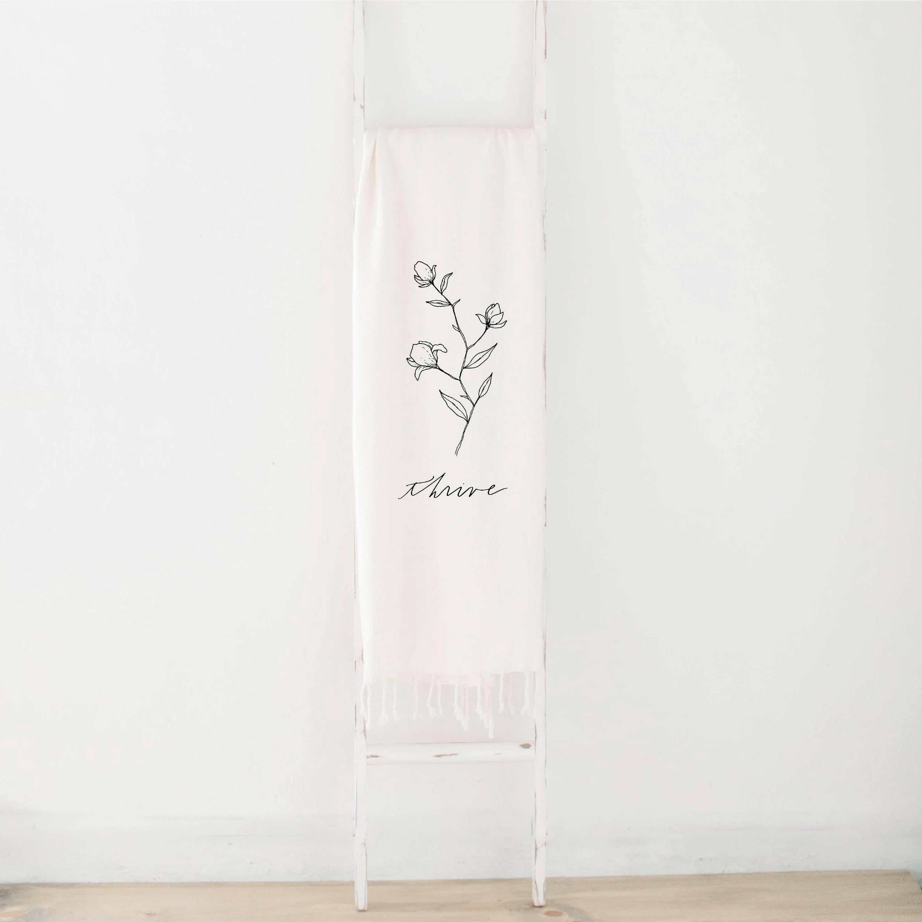 Throw Blankets - Thrive Wildflower