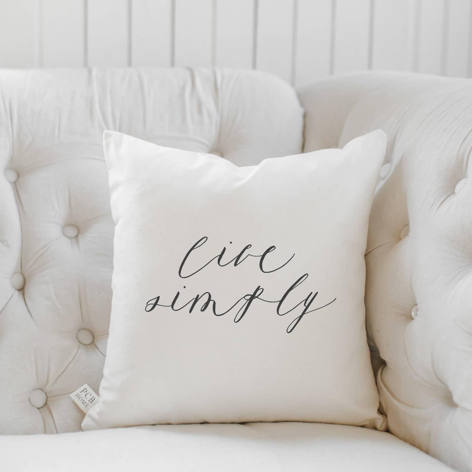 Throw Pillows - Live Simply