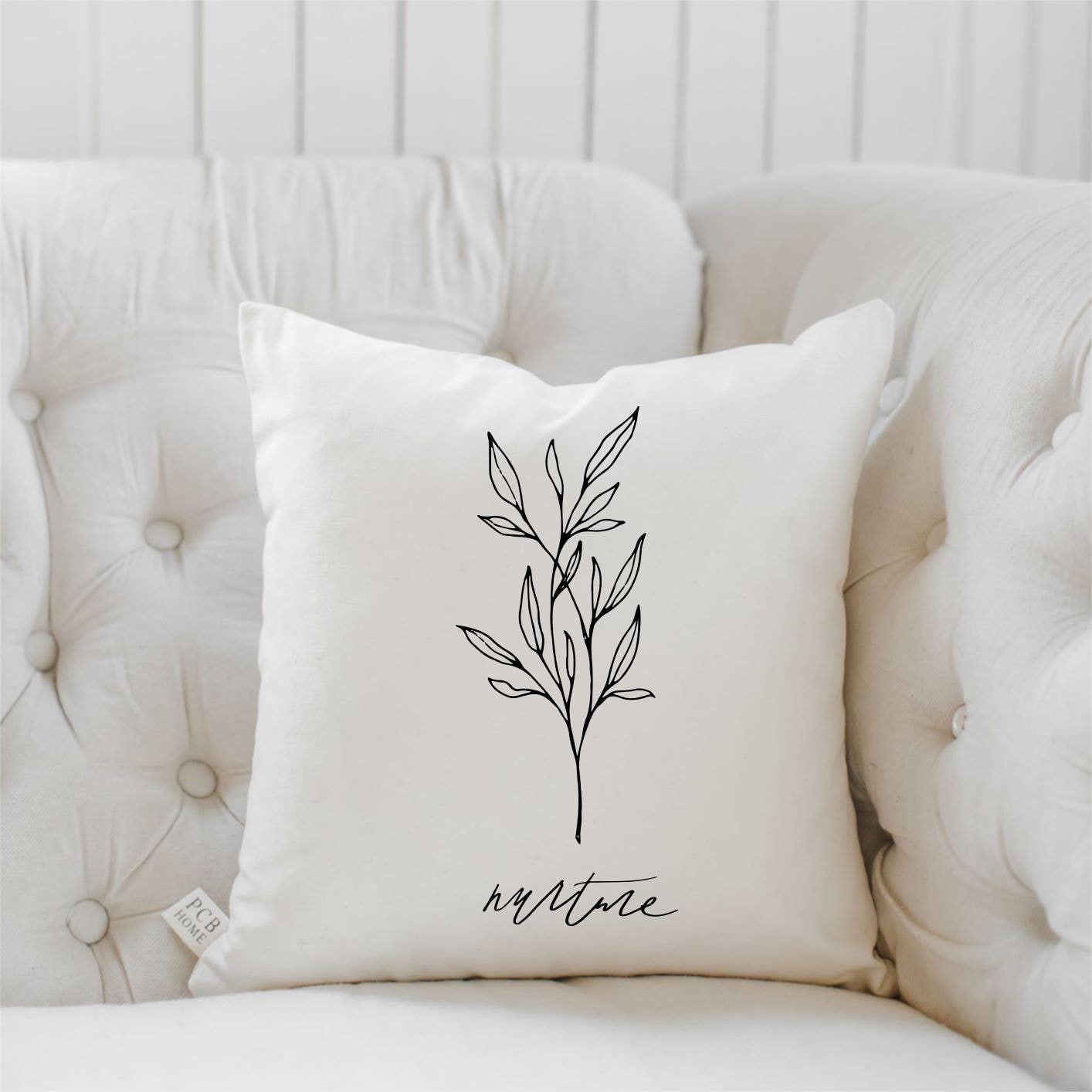 Throw Pillows - Nurture Wildflower