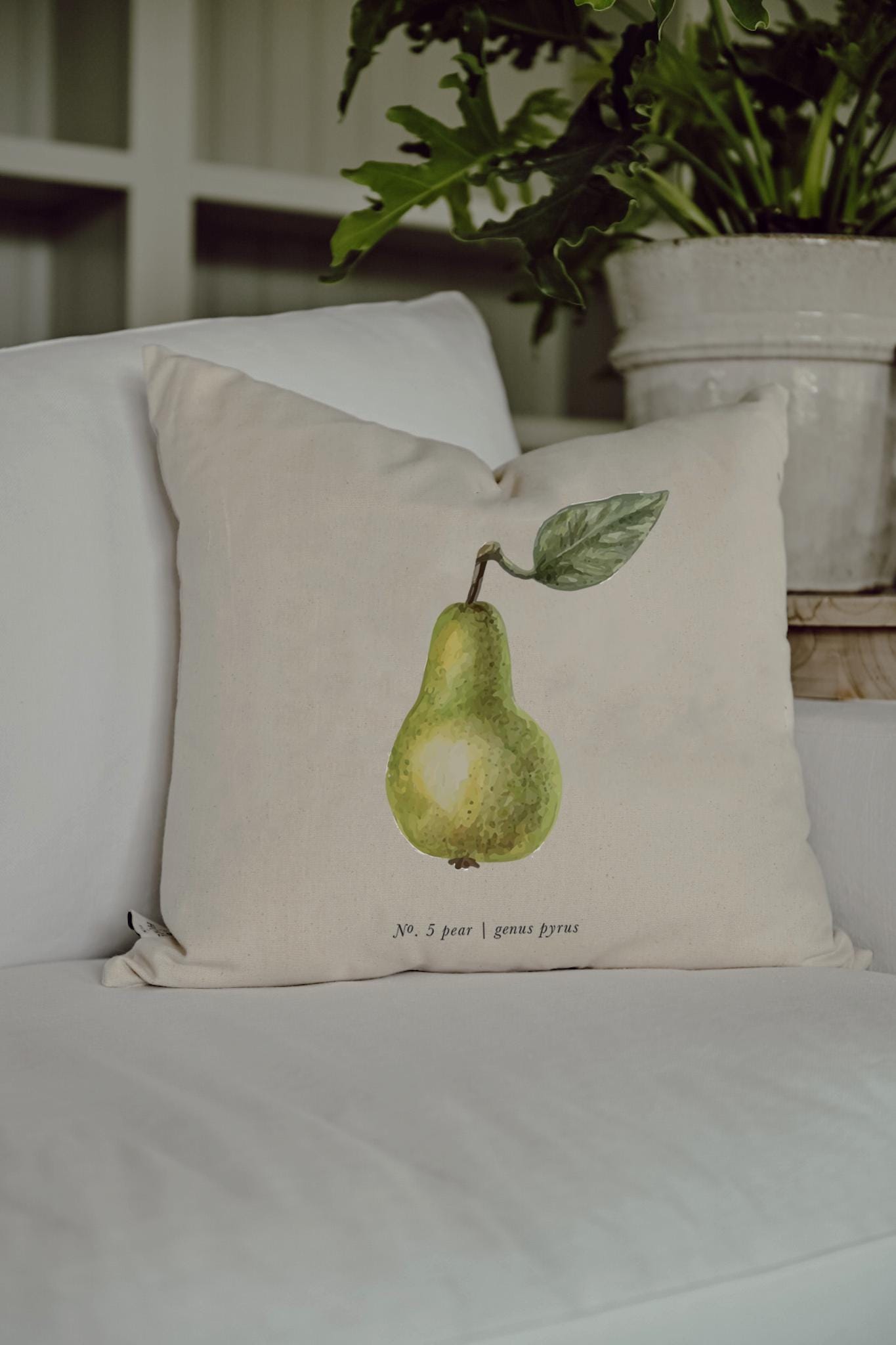 Throw Pillows - Pear Color