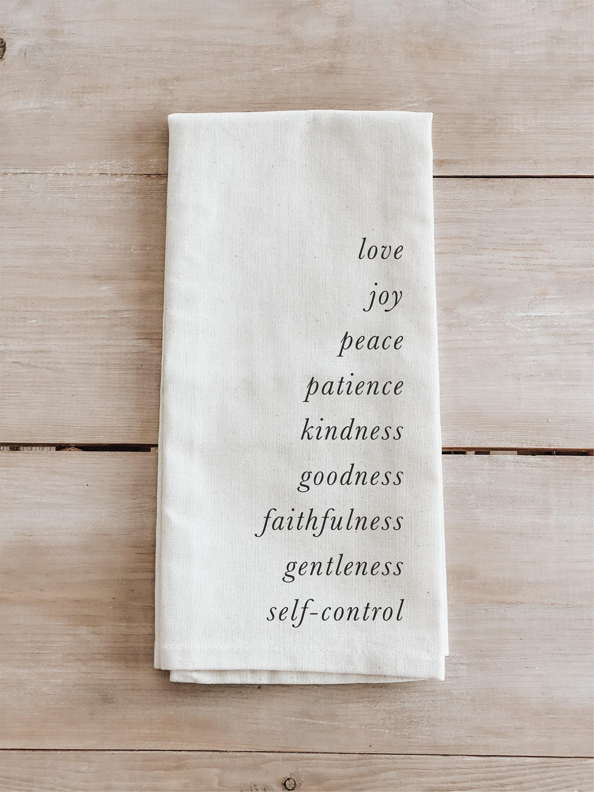 Tea Towel - Fruit of the Spirit